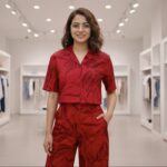Ruby - Crop Shirt & Trousers Set ♥️